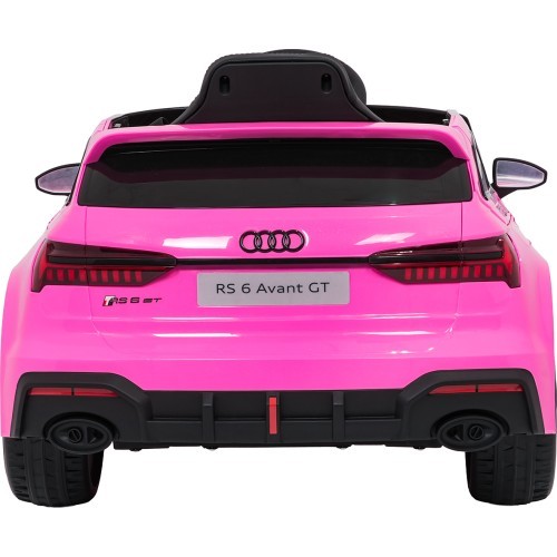 Электромобиль Audi RS6 Avant GT, розовый