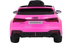 Audi RS6 Avant GT rožinis elektromobilis