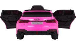 Электромобиль Audi RS6 Avant GT, розовый