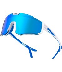 Children’s Sunglasses Altalist Kizuna JR - White-Blue with Blue Lenses