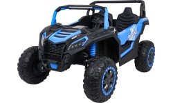 Elektrinis keturratis Buggy ATV Racing 4x4, mėlynas