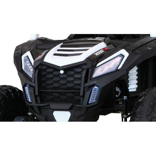 Vehicle Buggy ATV Racing 4x4 White