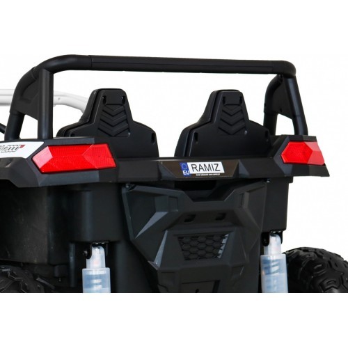 Vehicle Buggy ATV Racing 4x4 White