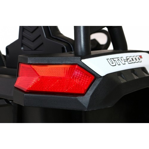 Vehicle Buggy ATV Racing 4x4 White