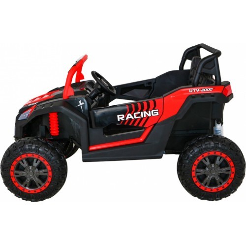 Электромобиль багги ATV Racing 4x4, красный