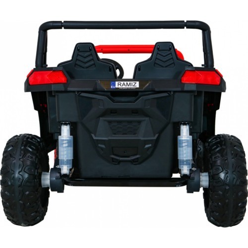 Электромобиль багги ATV Racing 4x4, красный