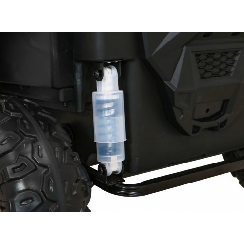 Elektromobilis bagis ATV Racing 4x4, raudonas