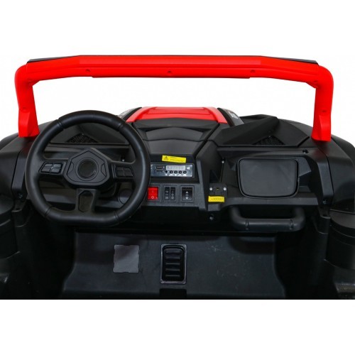 Электромобиль багги ATV Racing 4x4, красный