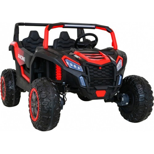 Электромобиль багги ATV Racing 4x4, красный