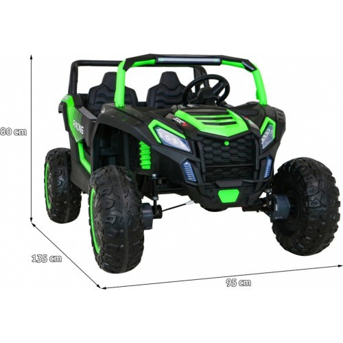 Vehicle Buggy ATV Racing 4x4 Green