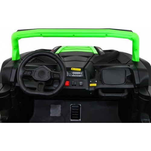 Электромобиль Buggy ATV Racing 4x4, зелёный