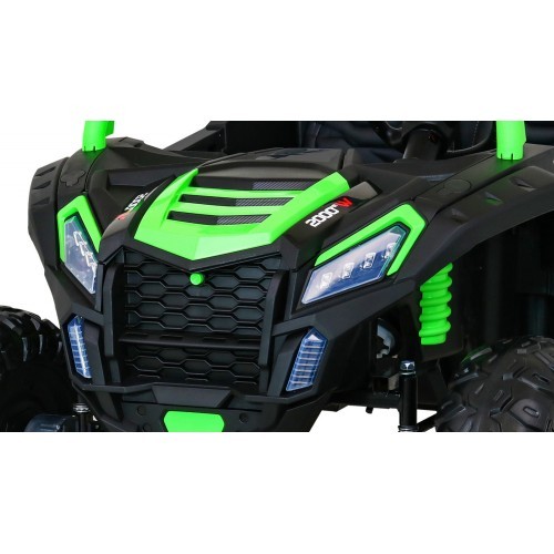 Электромобиль Buggy ATV Racing 4x4, зелёный