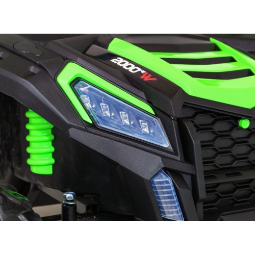 Электромобиль Buggy ATV Racing 4x4, зелёный