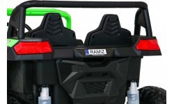 Elektromobilis Buggy ATV Racing 4x4, žalias