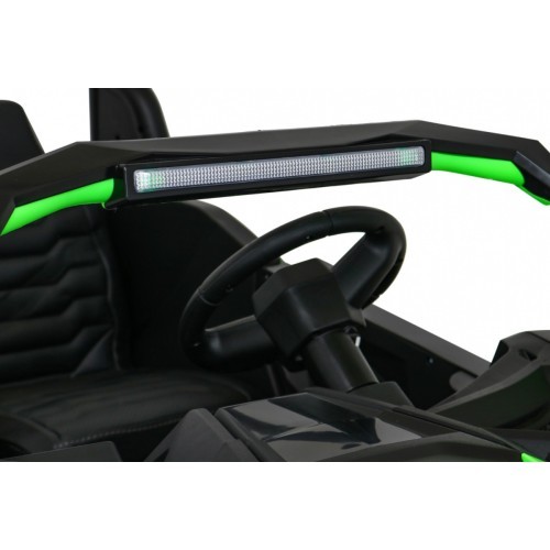 Elektromobilis Buggy ATV Racing 4x4, žalias