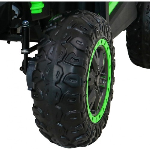 Elektromobilis Buggy ATV Racing 4x4, žalias