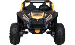 Elektromobilis Buggy ATV Racing 4x4, auksinis