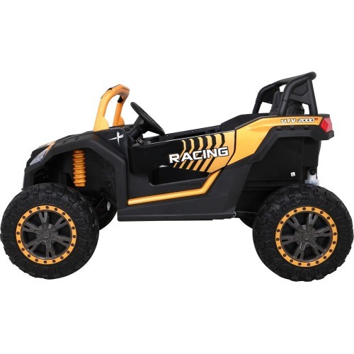 Elektromobilis Buggy ATV Racing 4x4, auksinis