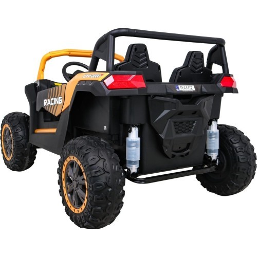 Elektromobilis Buggy ATV Racing 4x4, auksinis