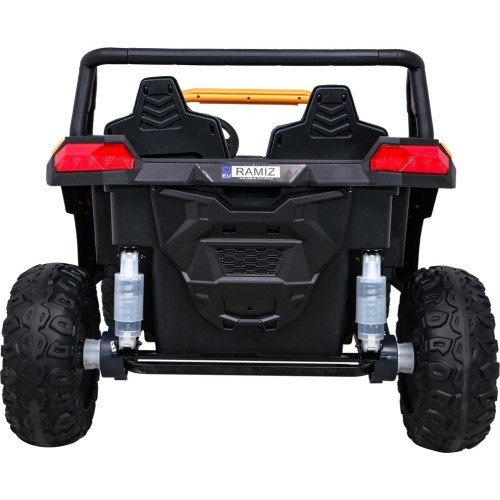 Elektromobilis Buggy ATV Racing 4x4, auksinis