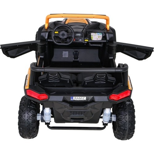 Электромобиль Buggy ATV Racing 4x4, золотой
