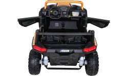 Elektromobilis Buggy ATV Racing 4x4, auksinis