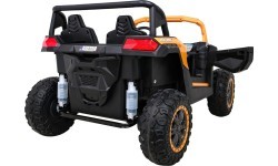 Elektromobilis Buggy ATV Racing 4x4, auksinis