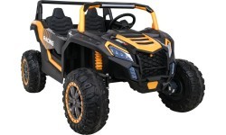 Elektromobilis Buggy ATV Racing 4x4, auksinis