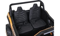 Elektromobilis Buggy ATV Racing 4x4, auksinis