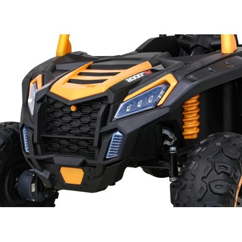 Elektromobilis Buggy ATV Racing 4x4, auksinis