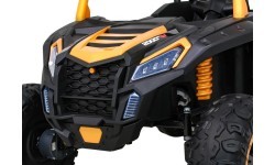 Elektromobilis Buggy ATV Racing 4x4, auksinis