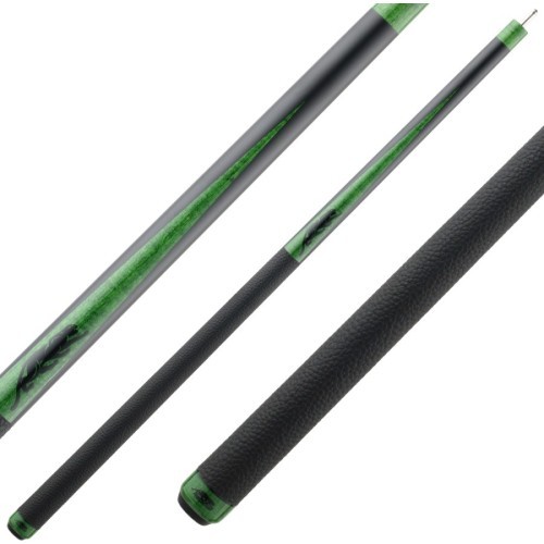 Biliardo lazda Predator SP2 Adventura – Stained Green 1, Uni-Loc, Revo viršutinė dalis, baltas Vault Plate, 12,4 mm UL