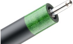Бильярдный кий Predator SP2 Adventura – Stained Green 1, Uni-Loc, верхняя часть Revo, белая Vault Plate, 12,4 mm UL