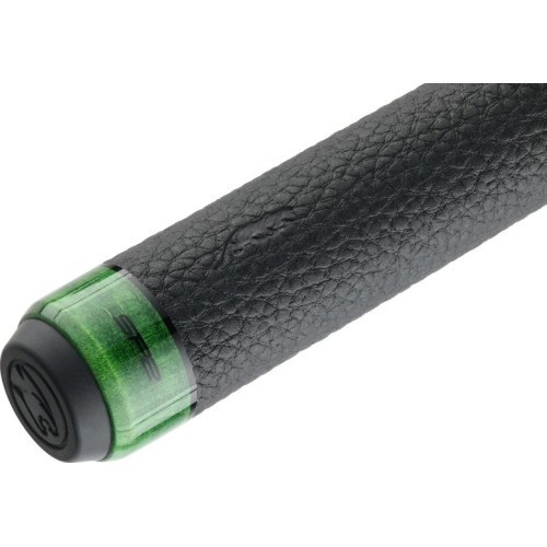 Biliardo lazda Predator SP2 Adventura – Stained Green 1, Uni-Loc, Revo viršutinė dalis, baltas Vault Plate, 12,4 mm UL