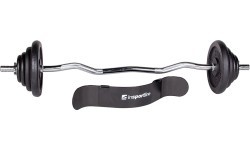 Штанга с дисками inSPORTline Castblack 120 см/30 мм 45 кг