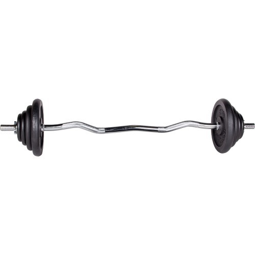Svorinė štanga inSPORTline Castblack 120 cm/30 mm 45 kg
