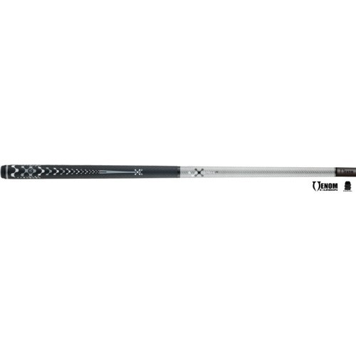 Biliardo lazda Poison VX Break Jump, pilka/juoda, GTX apvijos, Radial