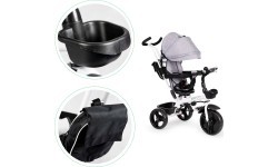 360° Turntable Tricycle Eco Toys, Blue