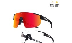 Photochromic Sunglasses Altalist Kaku SP4 - Black with Red lenses