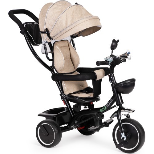 Tricycle tricycle swivel seat Beige ECOTOYS