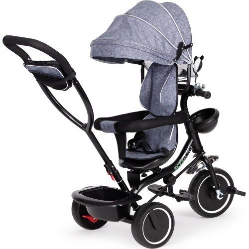 Tricycle with swivel seat canopy ECOTOYS