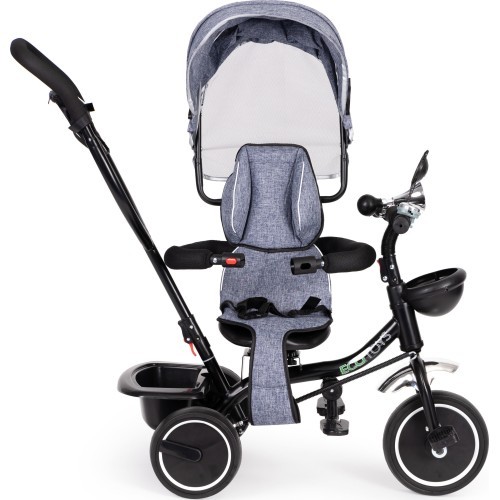 Tricycle with swivel seat canopy ECOTOYS