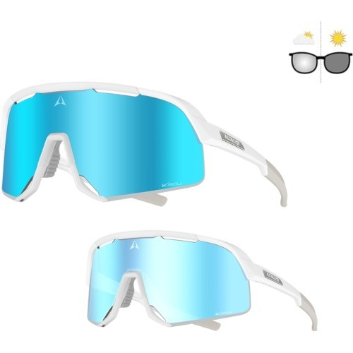 Photochromic Sunglasses Altalist Kisou PXC - White/Blue Lenses