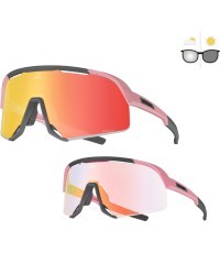 Photochromic Sunglasses Altalist Kisou PXC - Pink with Red Lenses