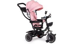 Triratukas ECOTOYS su sukiojama sėdyne ir stumdymo rankena