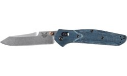 Benchmade 940-04 Osborne, Blue Denim Micarta