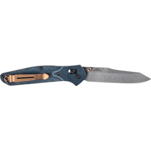 Benchmade 940-04 Osborne, Blue Denim Micarta