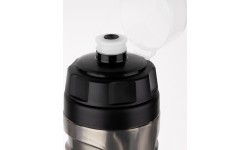 FORCE WARM thermal water bottle 0.5 l (transparent black)