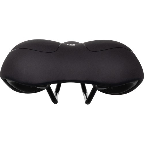 Saddle FORCE COMFORT GEL LADIES tourist 245 x 180 mm (black)