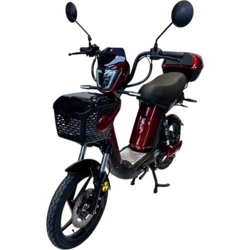 Elektrinis motoroleris W-TEC E-Greta II 12Ah 18" - Raudona